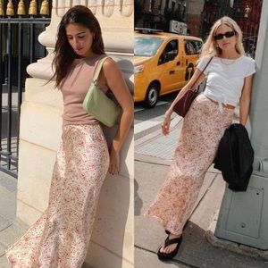 Realisation Par The Joni Paisley Silk Maxi Skirt